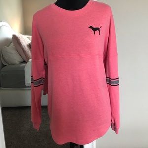 VS PINK LONG SLEEVE TEE